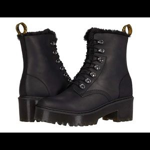Dr Martens Leona Faux Fur Lined